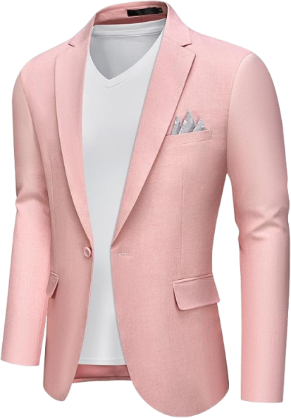 MAGE MALE Men’s Slim Fit Blazer Jackets Suit